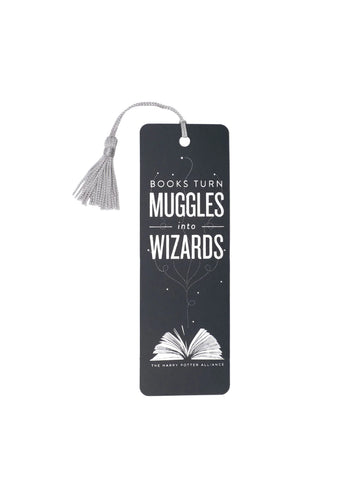 Books Turn Muggles Bookmark